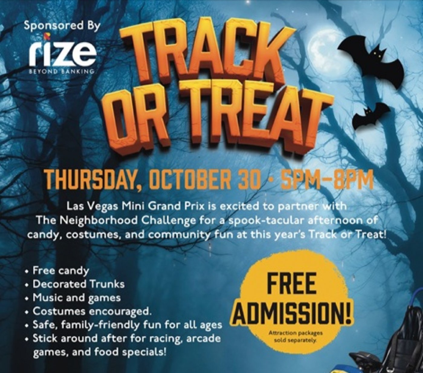 Track or Treat 2025