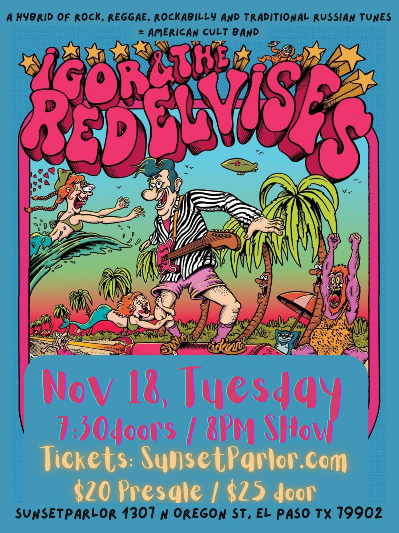 Concert: Igor and the Red Elvises