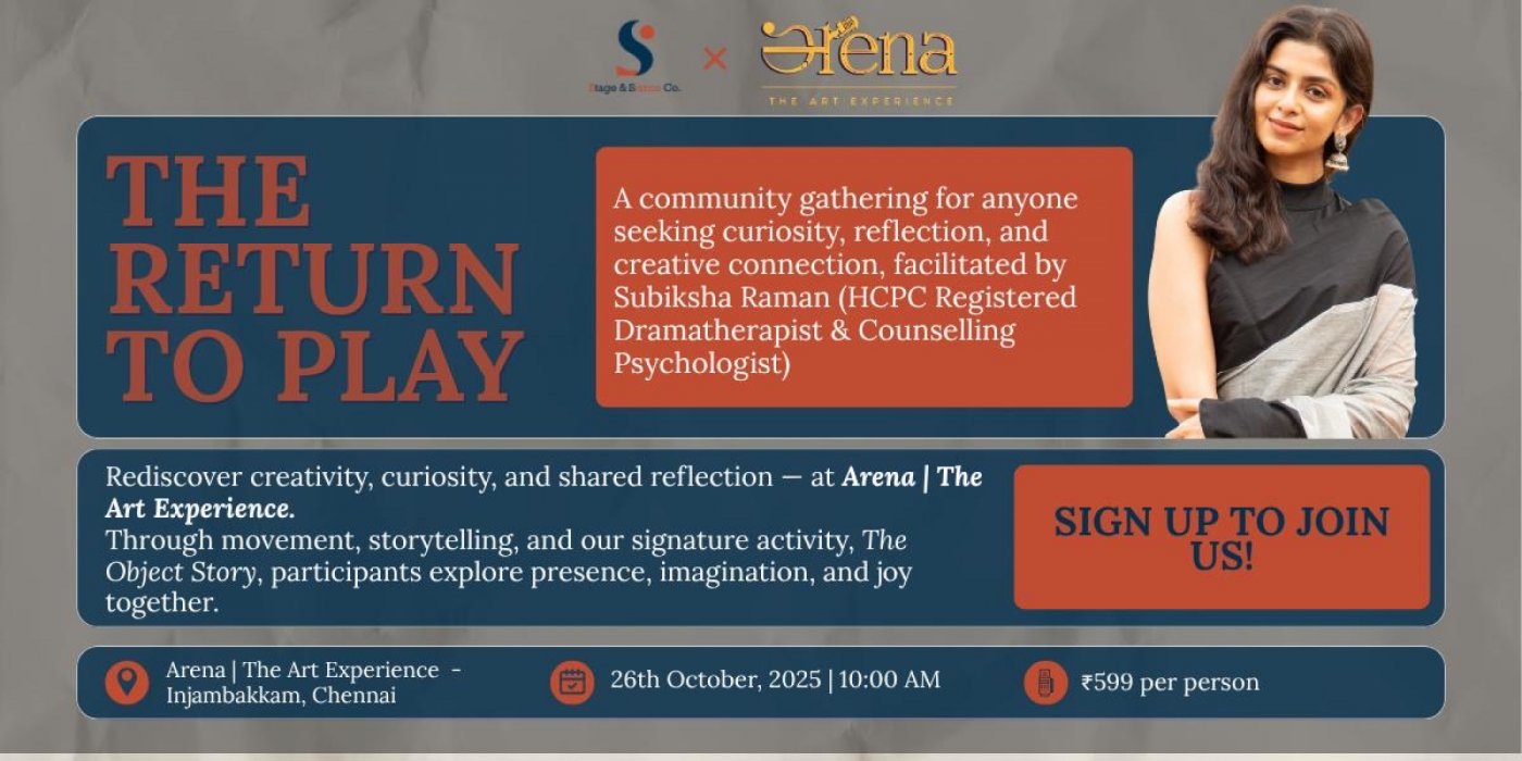THE RETURN TO PLAY - by Subiksha Raman
