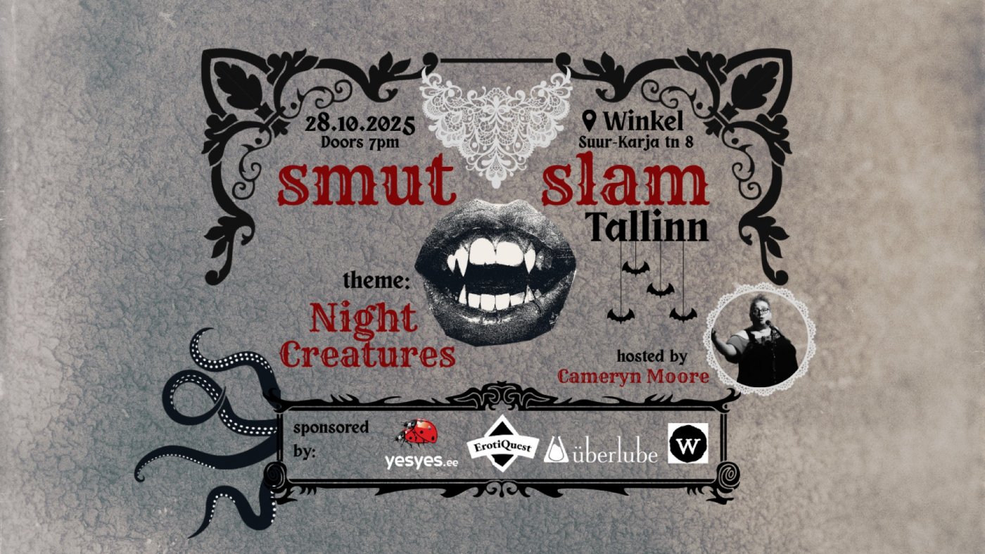 Smut Slam Tallinn: "NIGHT CREATURES"
