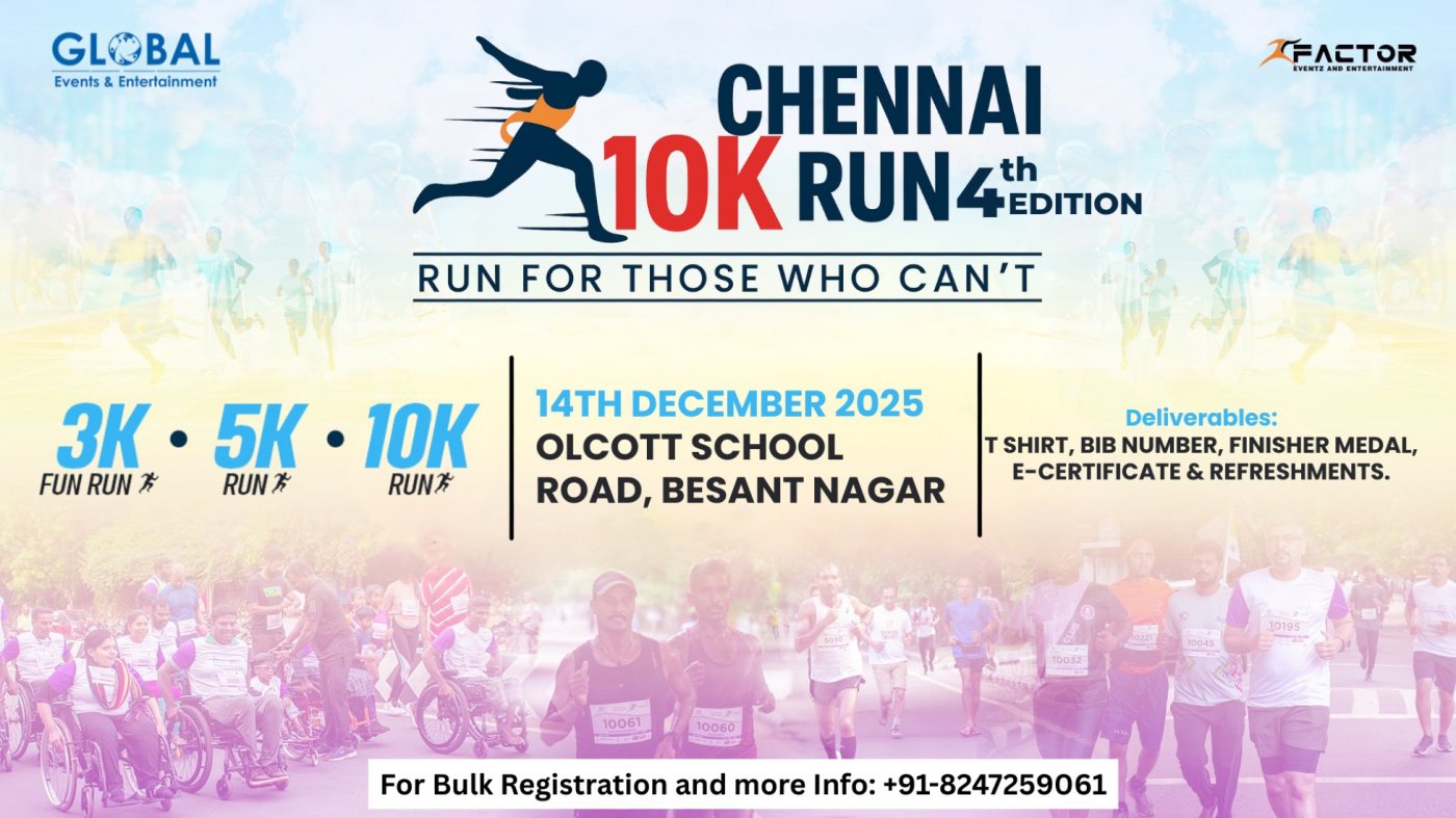 Chennai 10K Run - 4th Edition