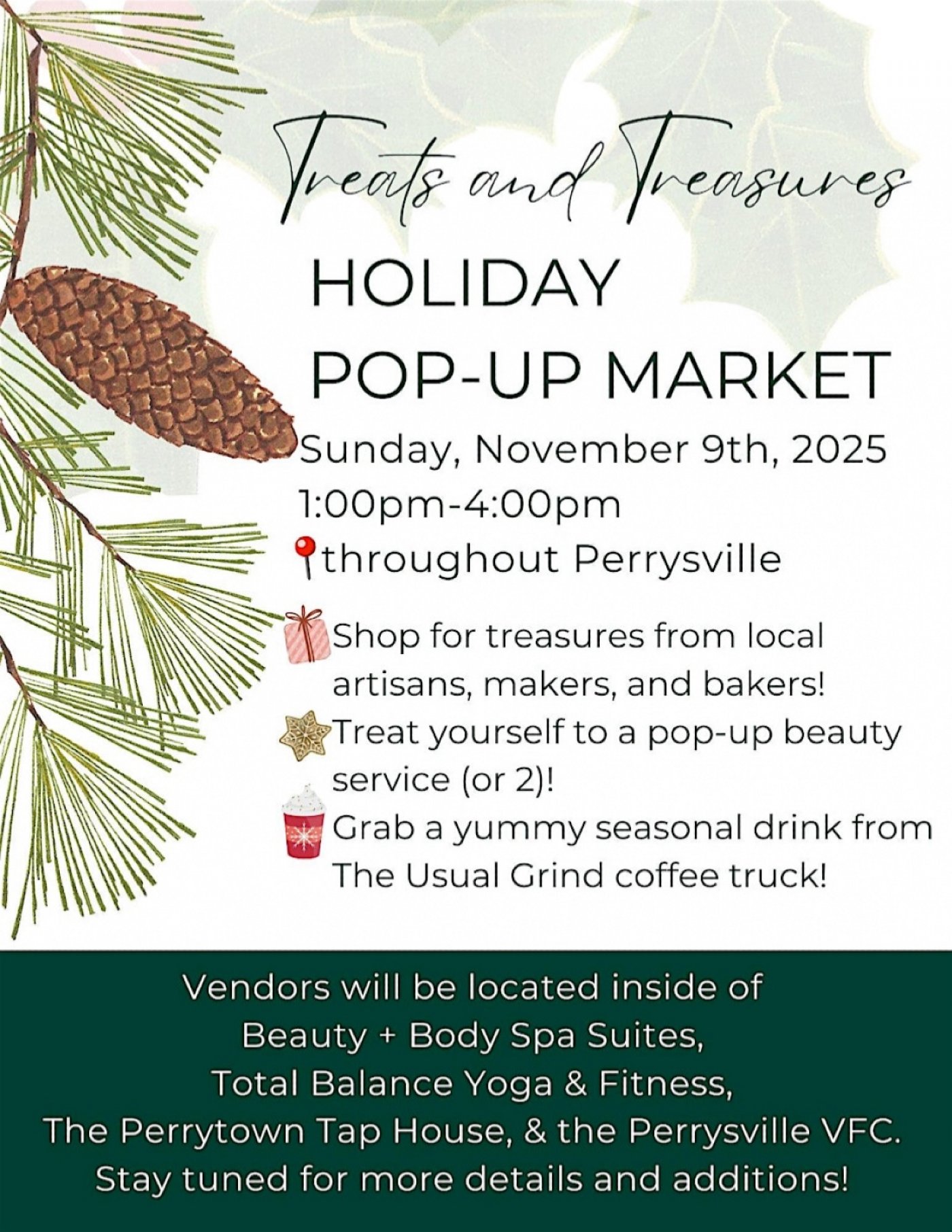 Treats and Treasures Holiday Pop-Up Market