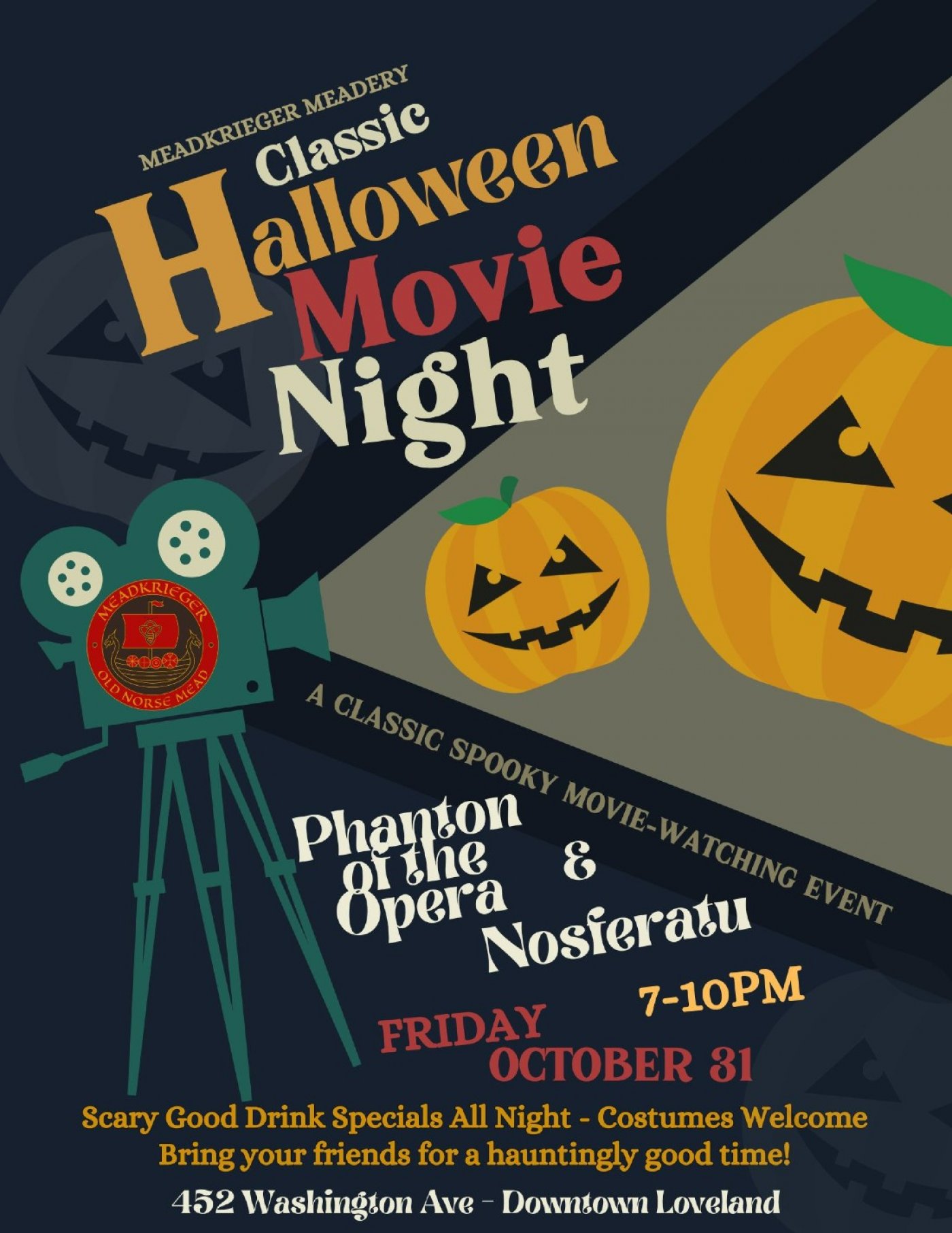 Classic Halloween Movie Night