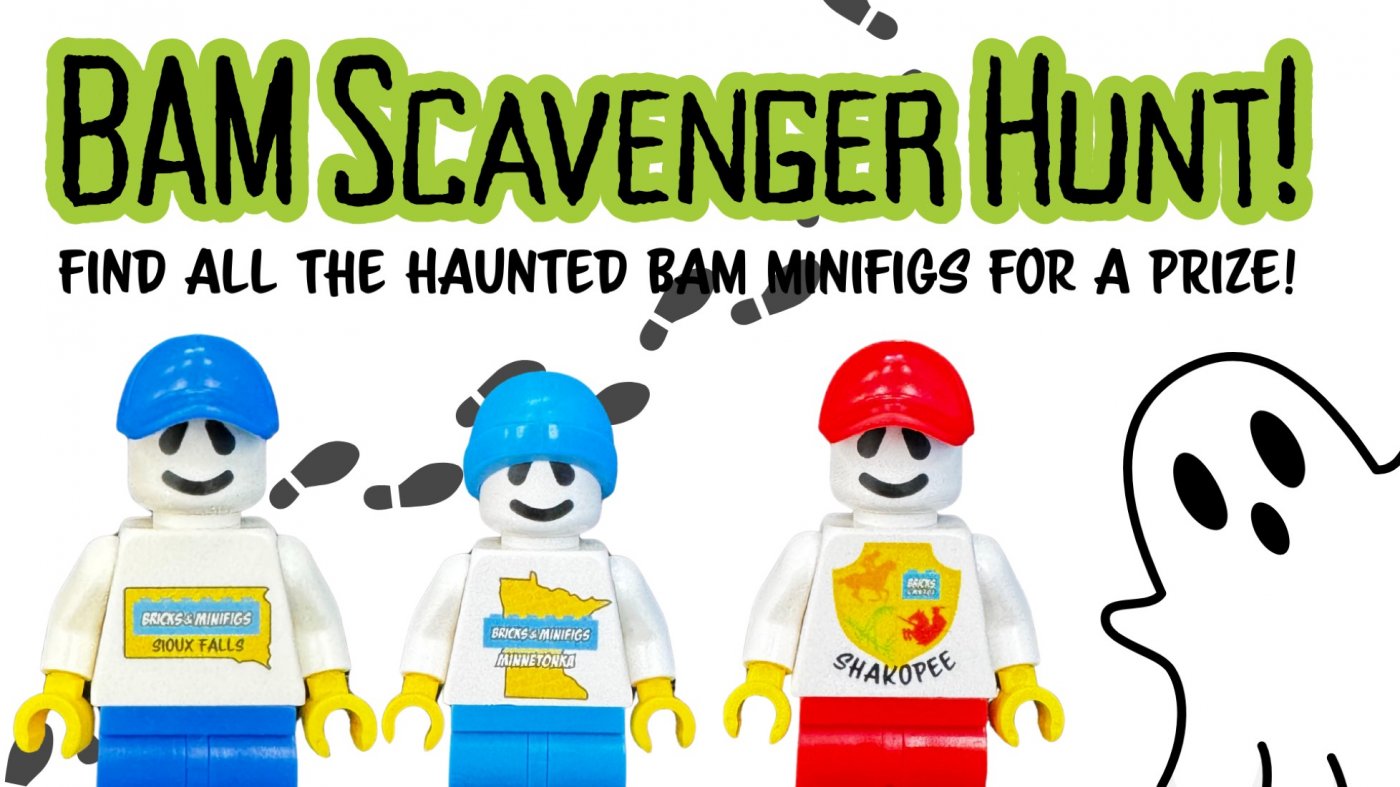 Haunted Bricks & Minifigs Scavenger Hunt