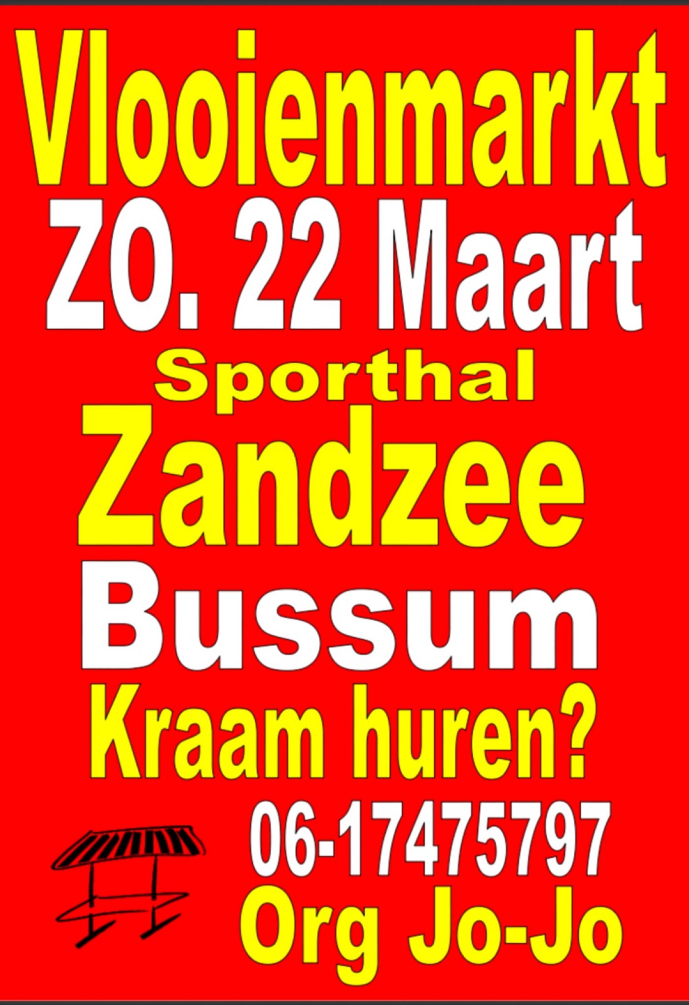 Vlooienmarkt Zandzee Bussum