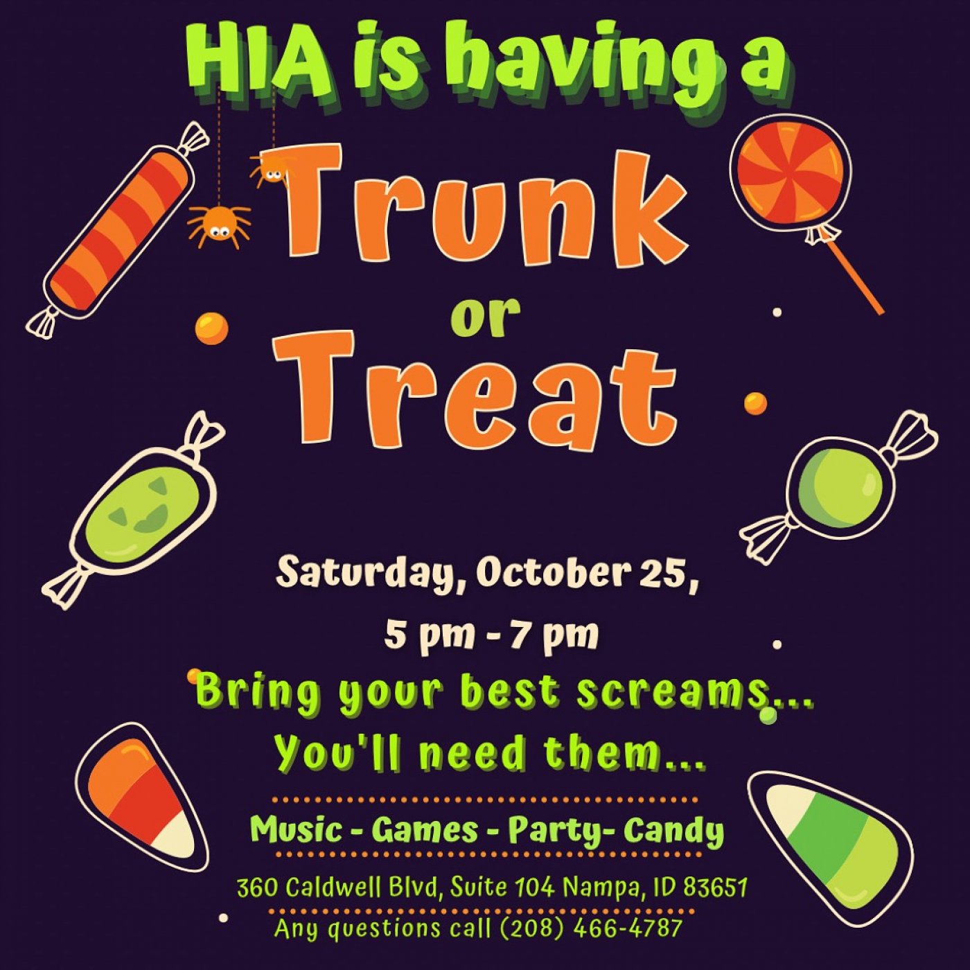 Health Insurance Associates Annual Trunk or Treat