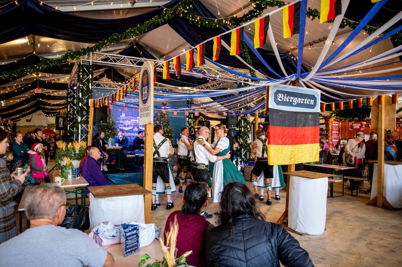 German American Weekend at Christmas Village in Baltimore 