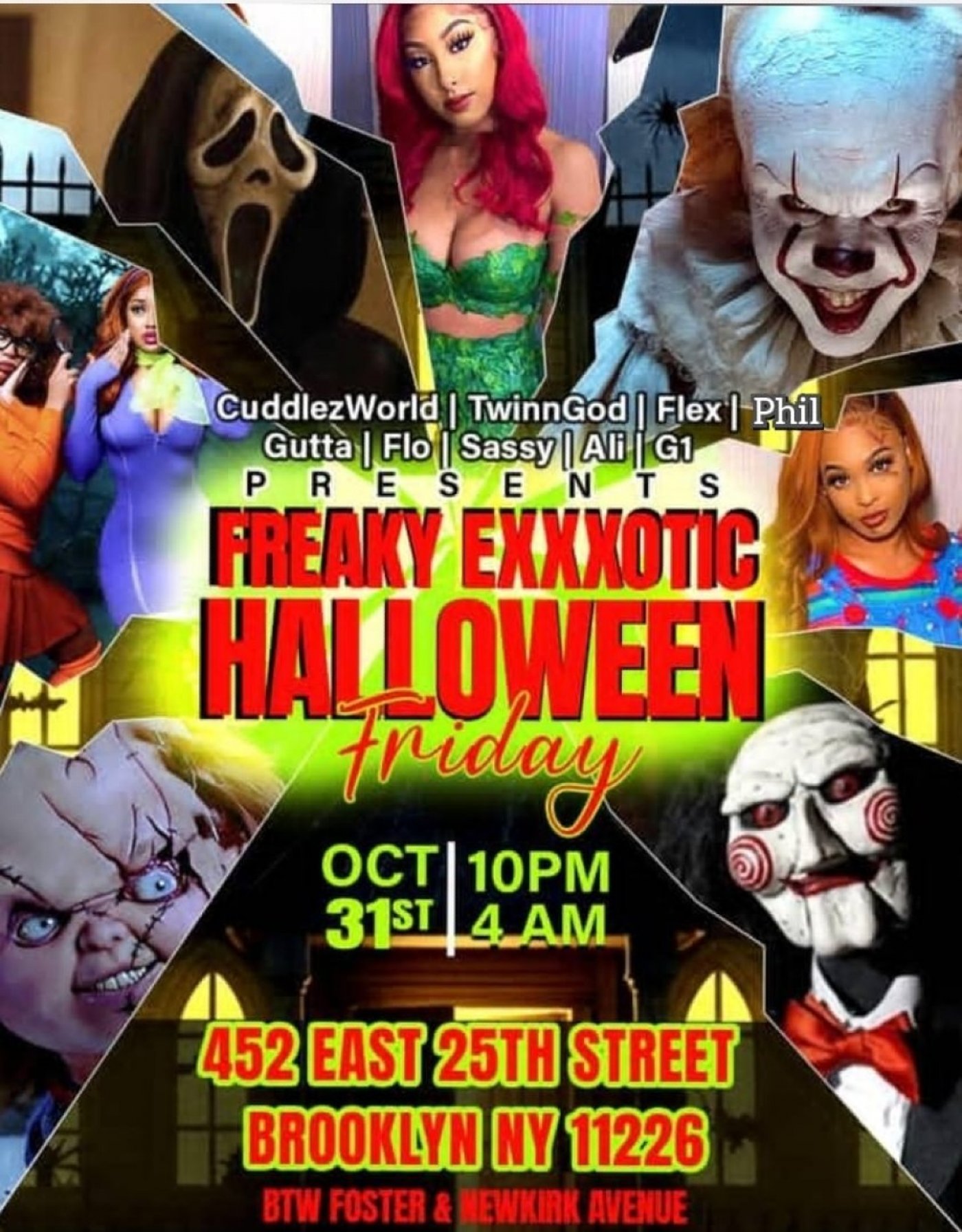 Freaky FRIDAY Exxxotic Halloween