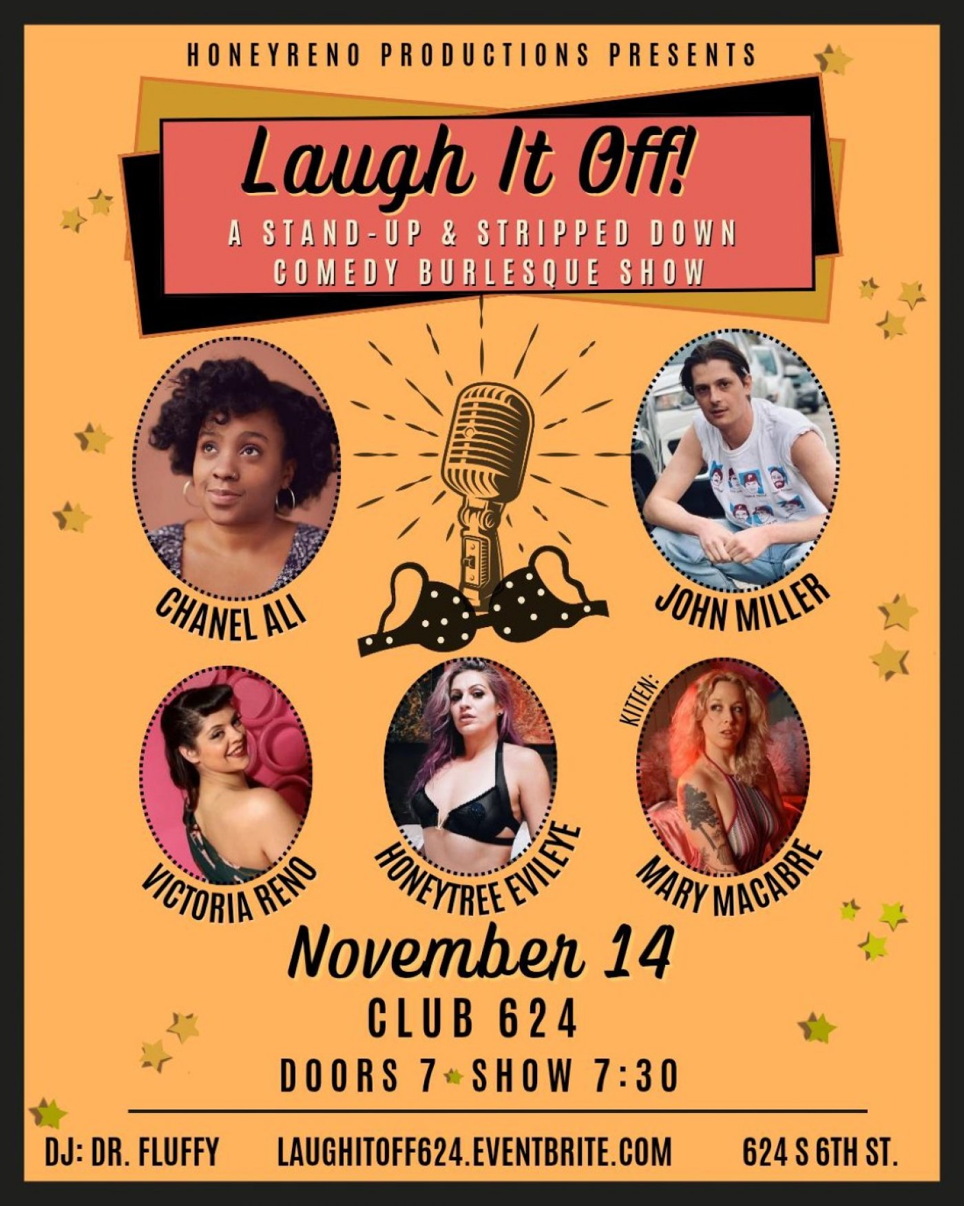 Laugh It Off: Stand Up Comedy & Burlesque