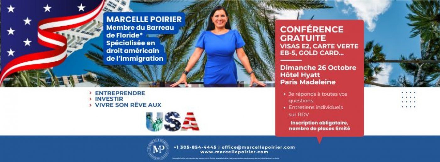 R\u00e9union d\u2019Information: Entreprendre et Investir aux Etats-Unis