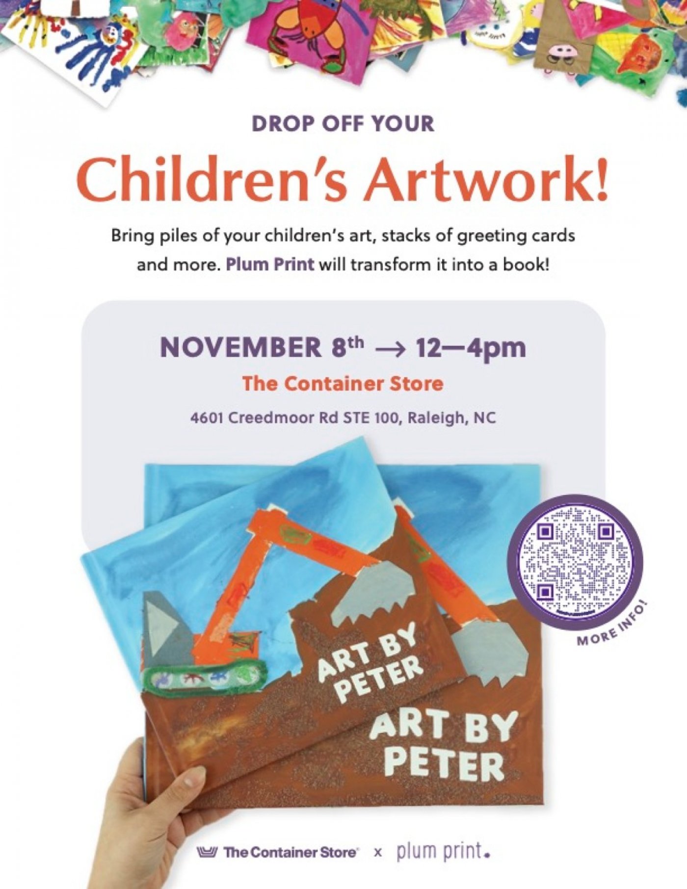 Transform Your Children's Artwork Into Custom Book