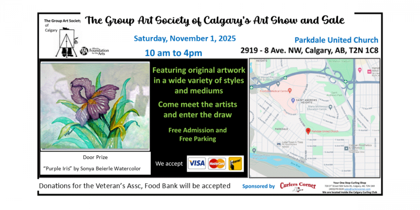 The Group Art Society of Calgary Fall Show and Sale