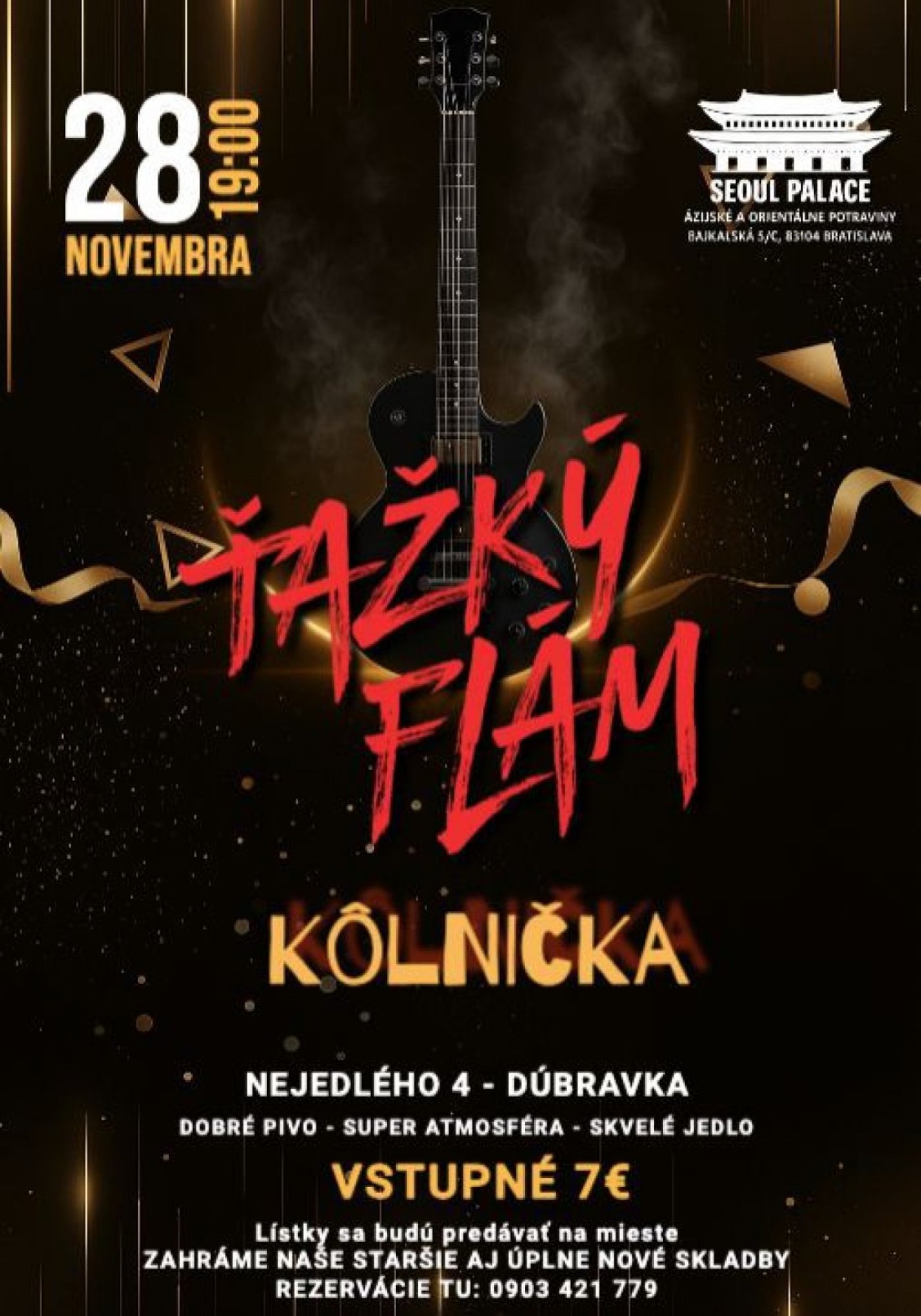 Rockov\u00fd ve\u010der v K\u00f4lni\u010dke - \u0164A\u017dK\u00dd FL\u00c1M!