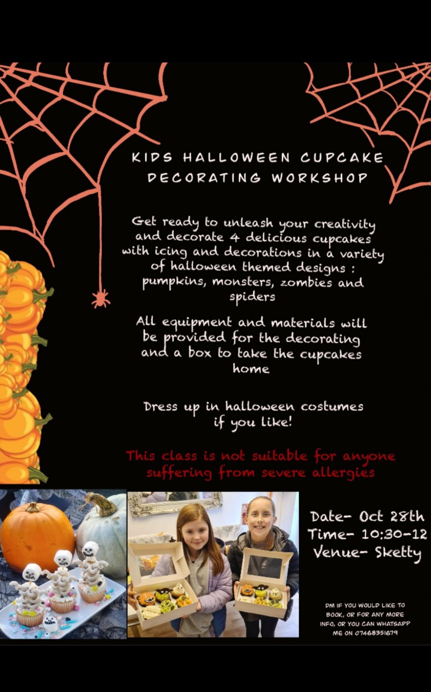 Halloween workshop for kids