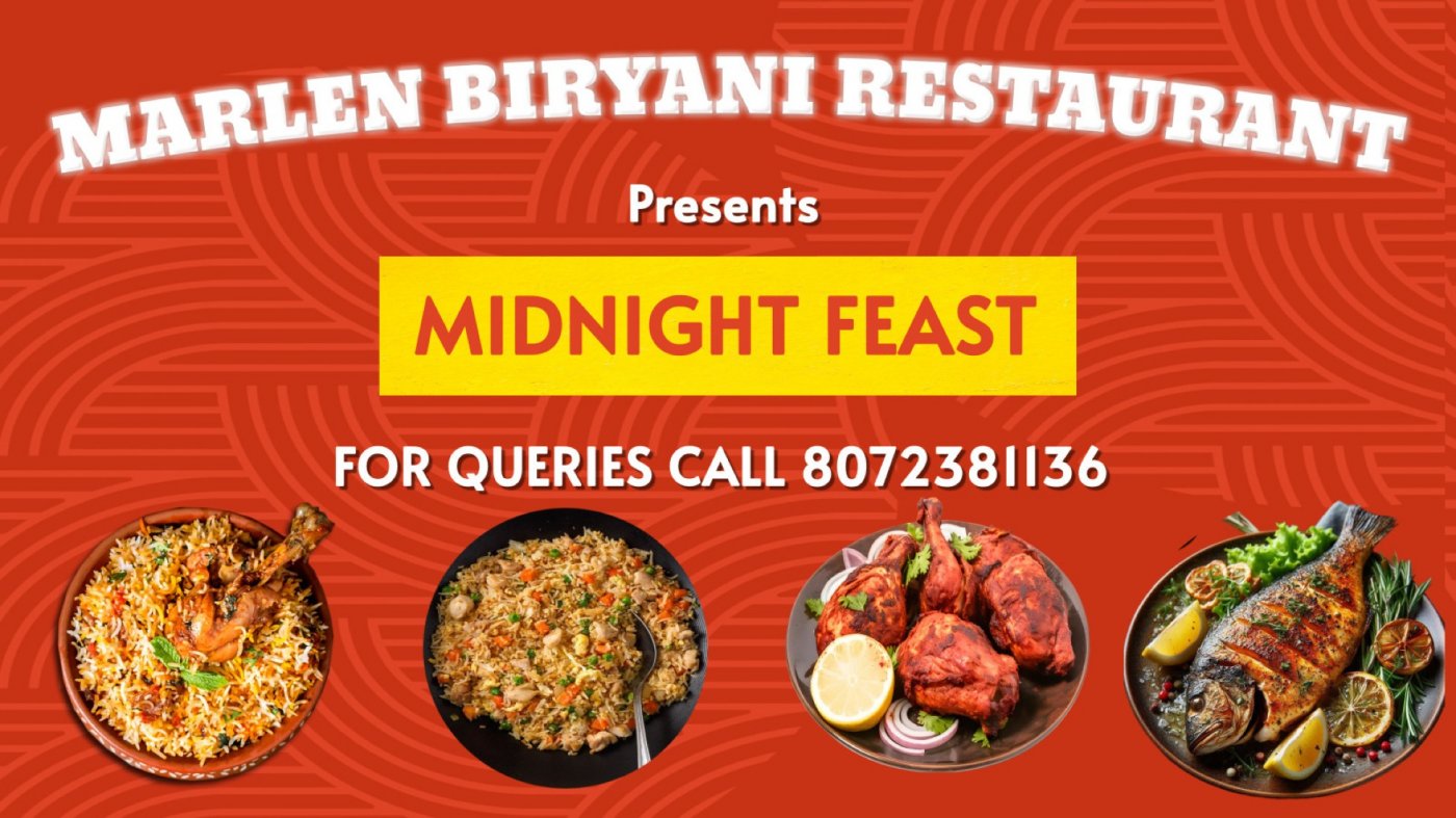 MID NIGHT FEAST at 12 AM by Marlen Biryani Restaurant - NON VEG FOOD