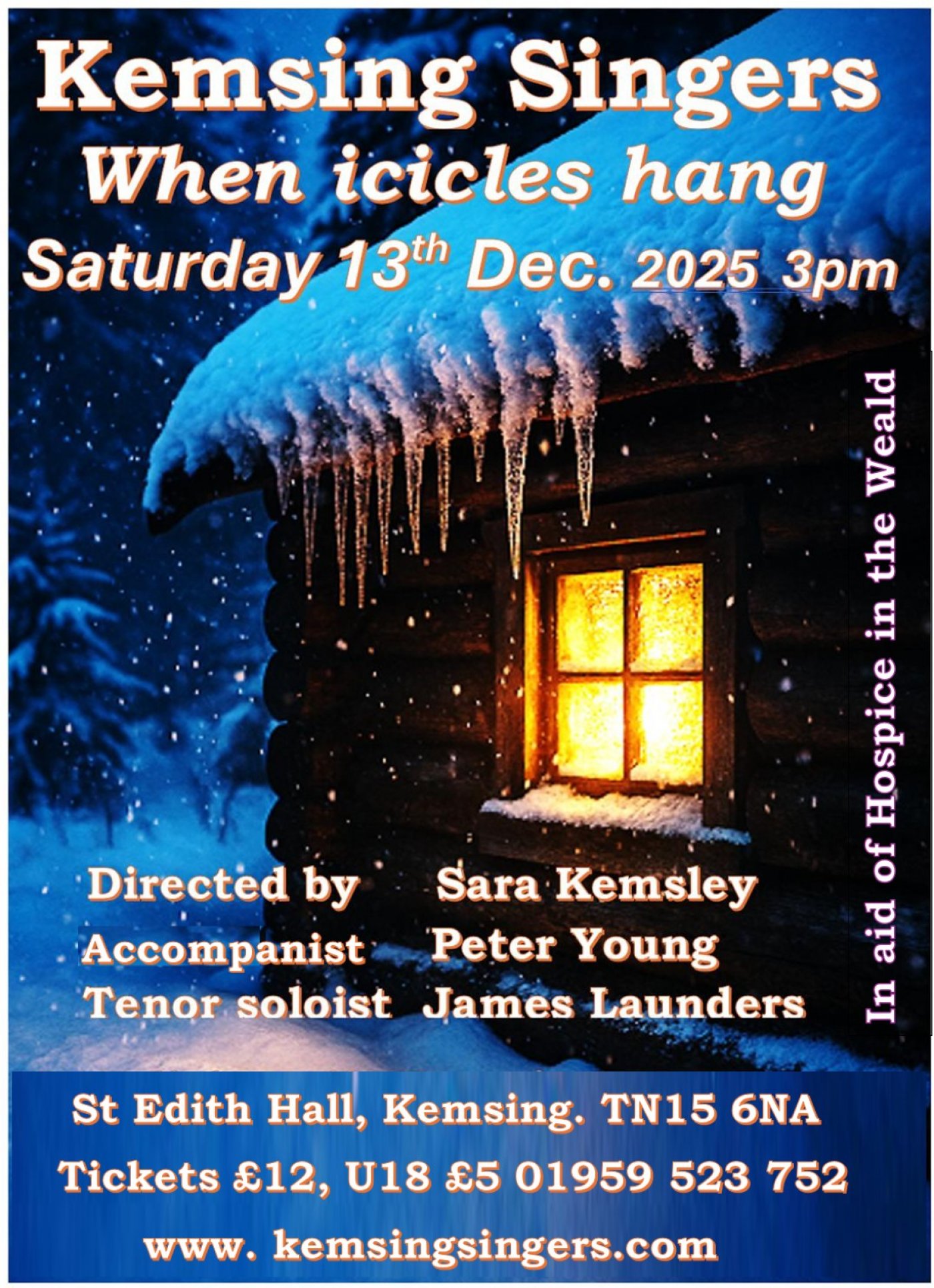 "When Icicles Hang": Kemsing Singers Christmas Concert