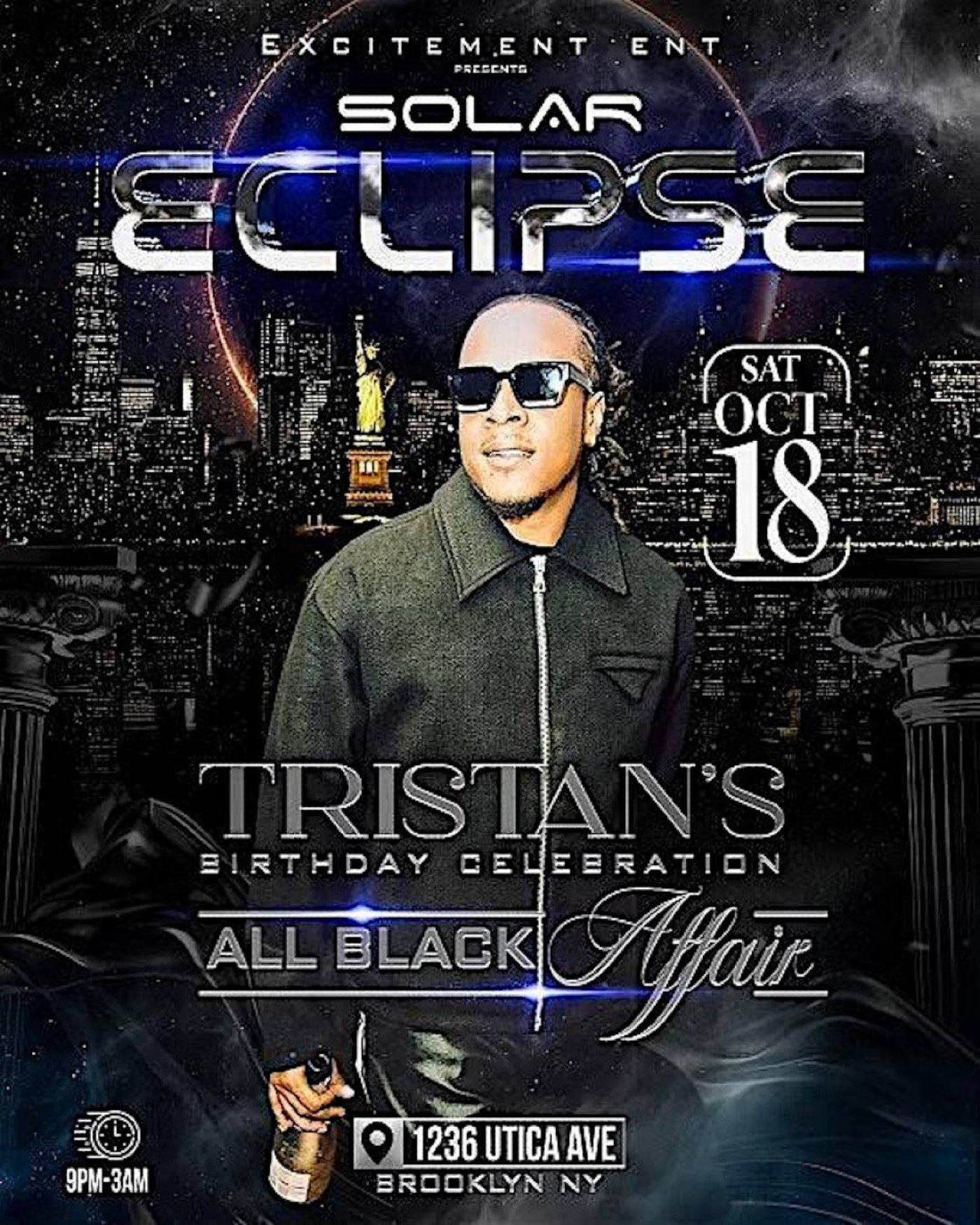 SOLAR ECLIPSE - The All Black Affair