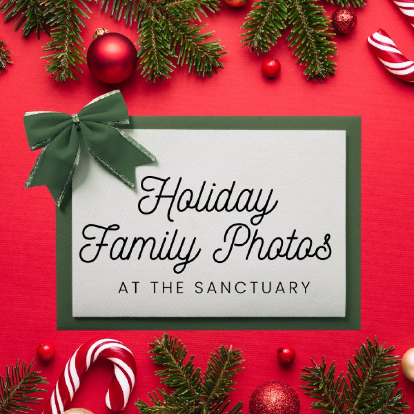HOLIDAY FAMILY PHOTO FUNDRAISER