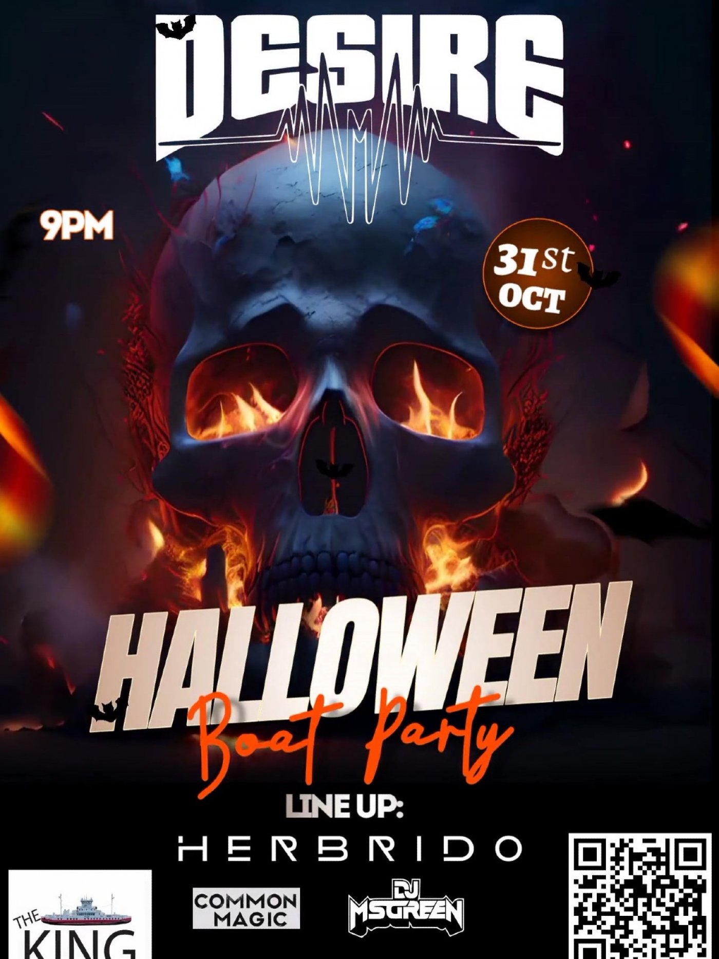DESIRE\/\/ HALLOWEEN BOAT PARTY