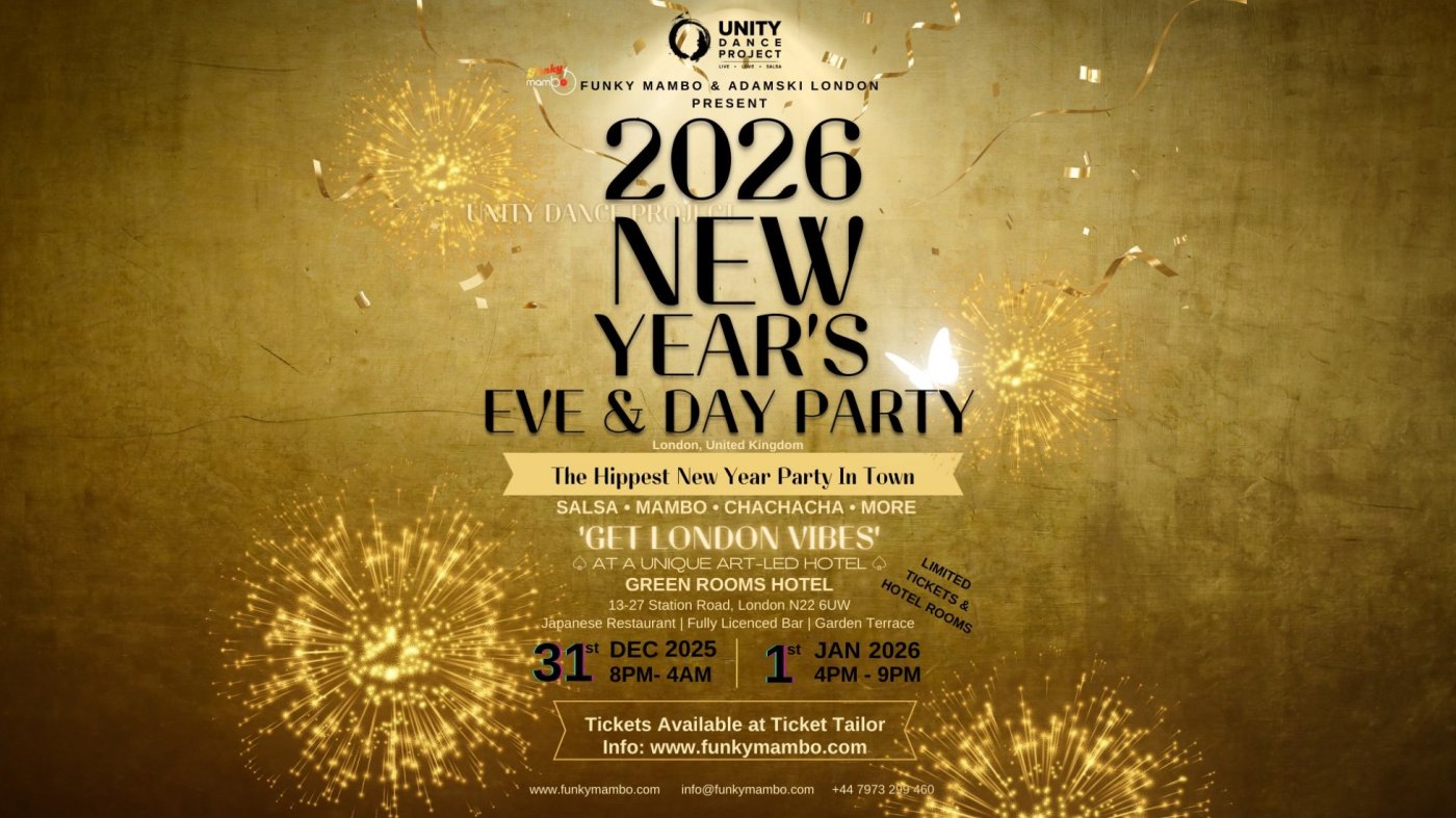 NYE Salsa Extraveganza & NYD Social by Unity Dance Project London