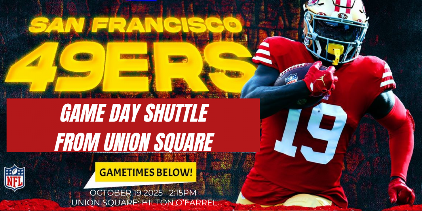 49er Express Shuttle To Levis Stadium: From Union Square