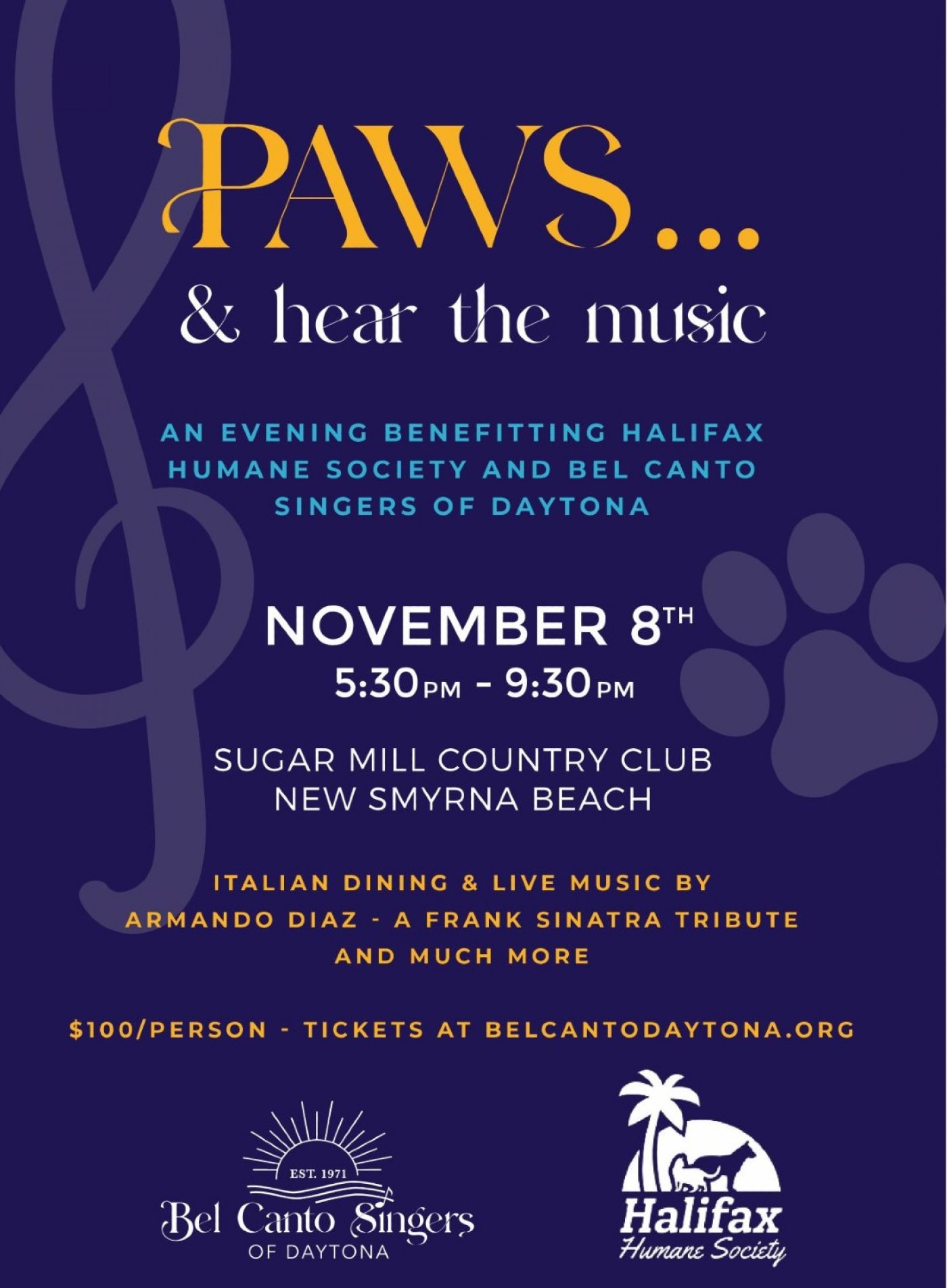 PAWS ..and Hear the Music