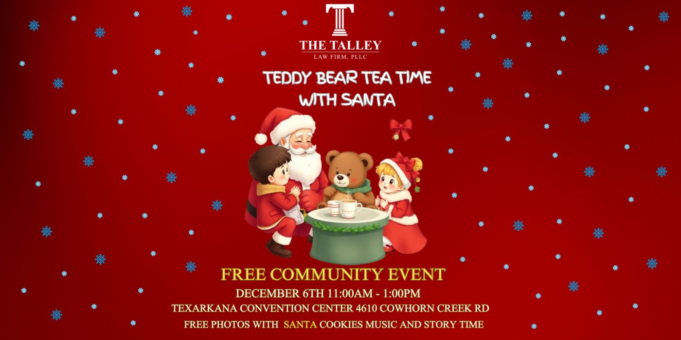 Teddy Bear Tea Time With Santa 