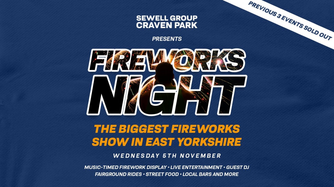 Sewell Group Craven Park Bonfire Night 2025