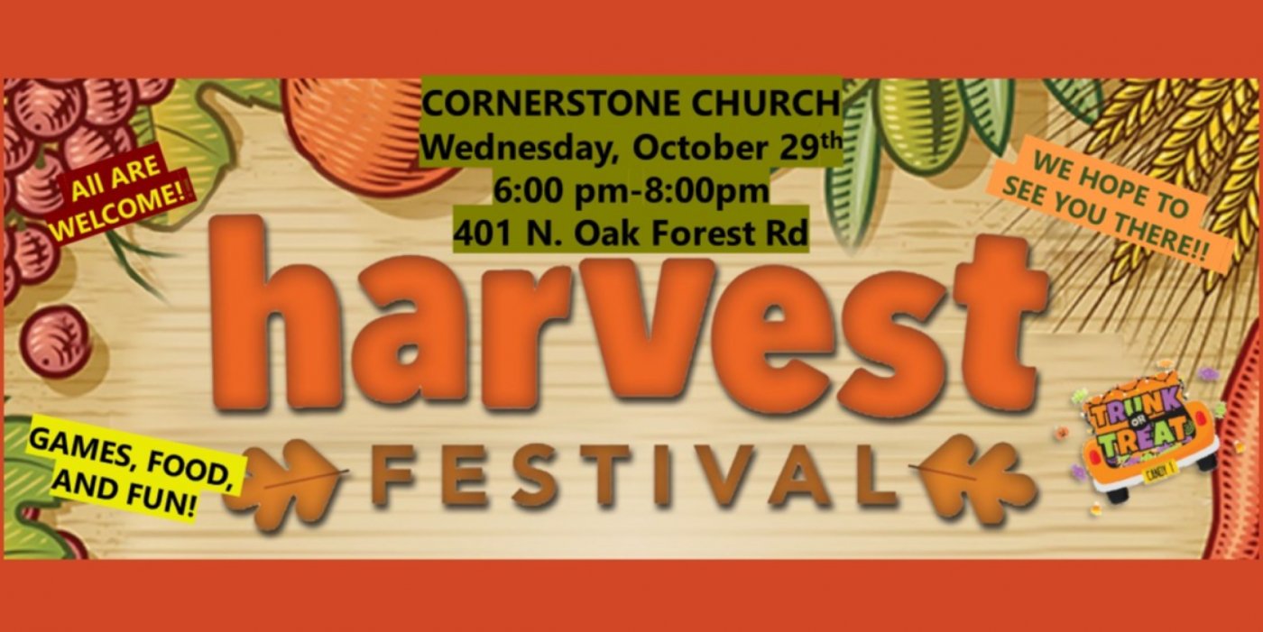 Cornerstone Church Harvest Festival
