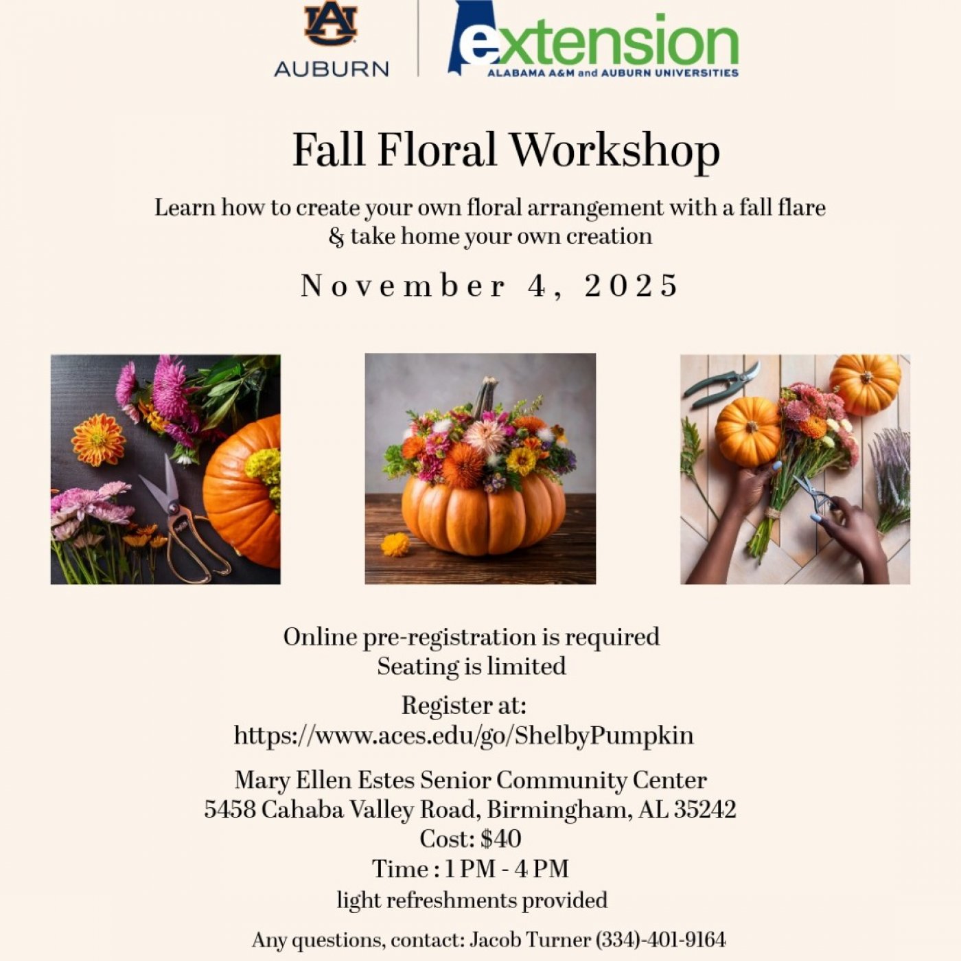 Fall Floral Workshop