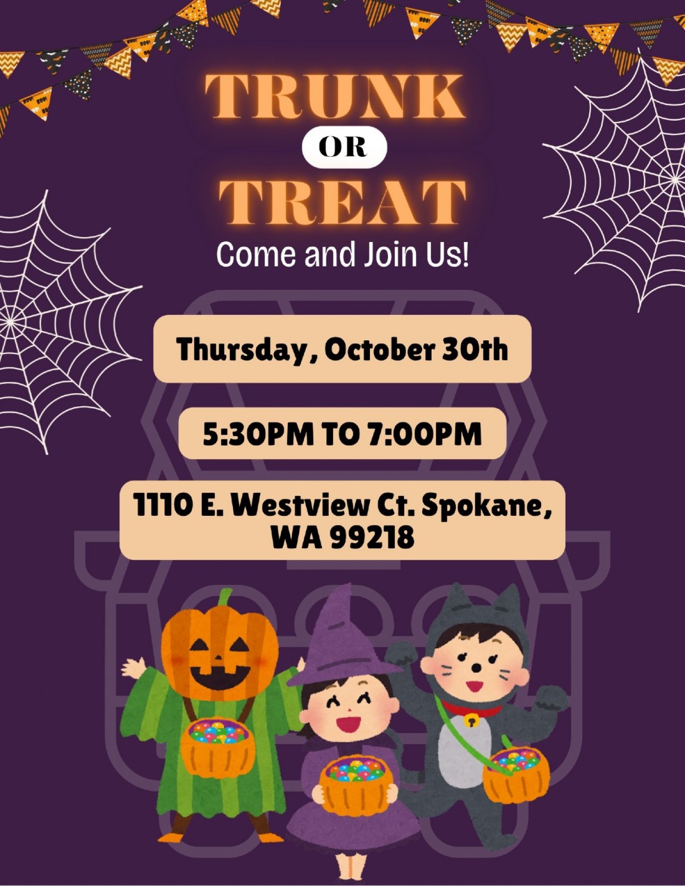 Halloween Trunk or Treat