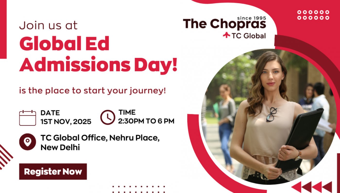 Global Ed Admissions Day New Delhi 2025