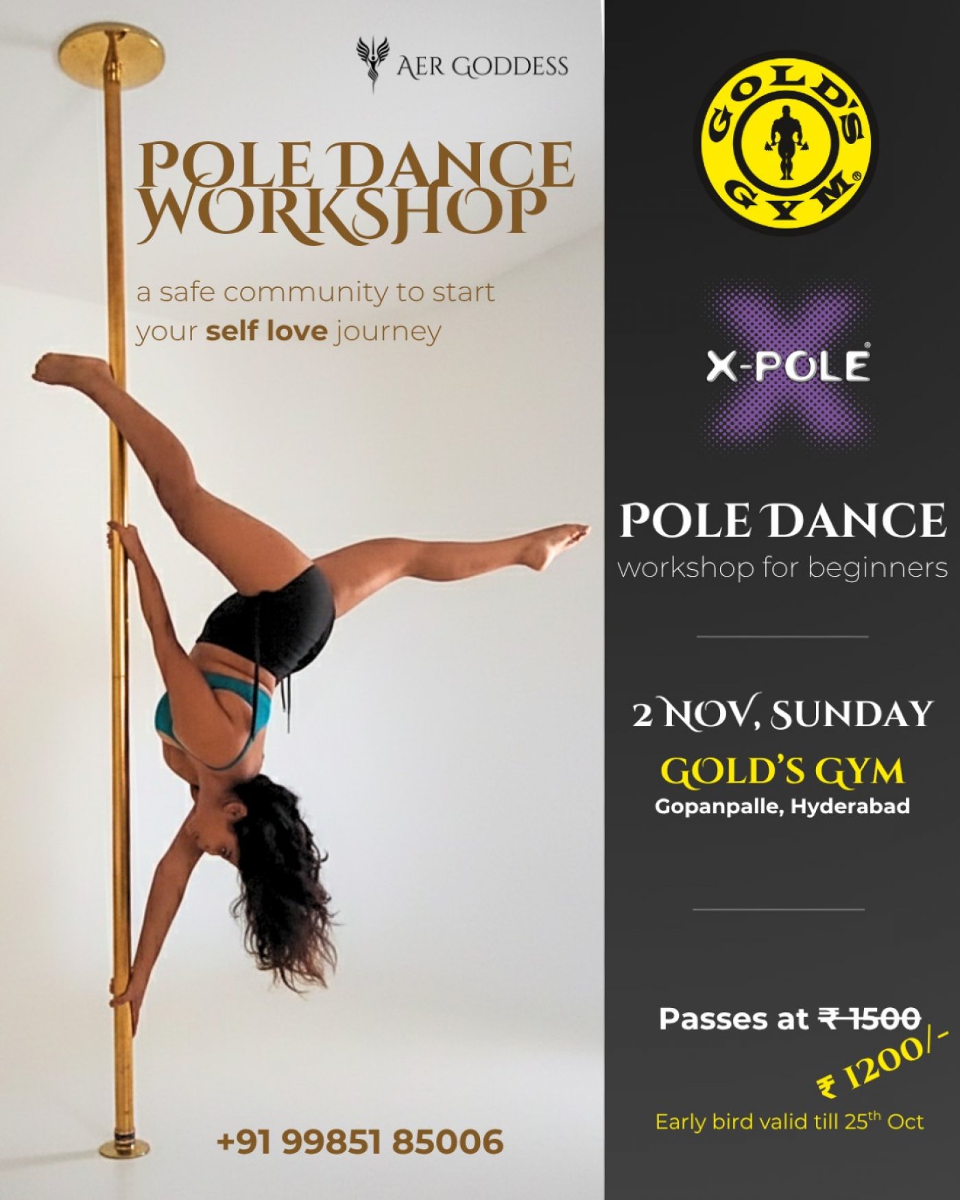 Pole Workshop for beginners