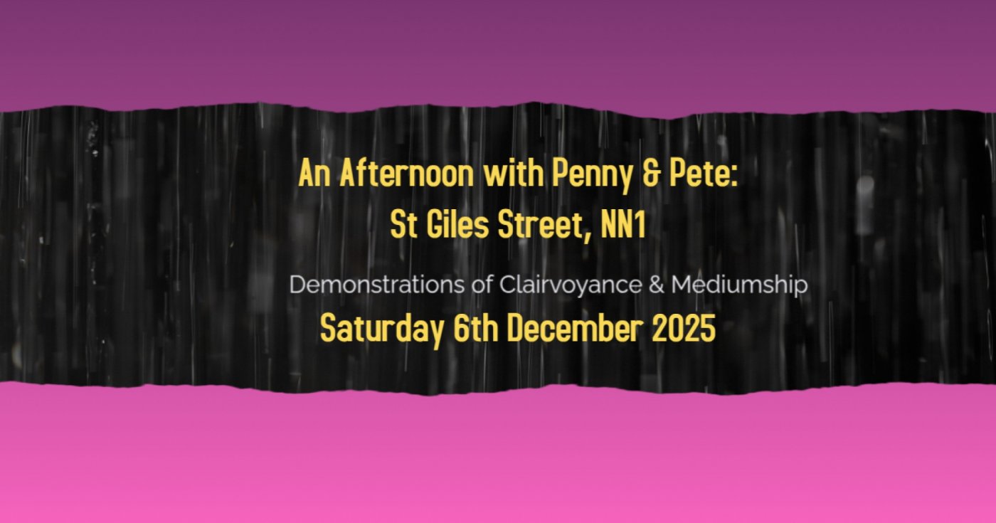 An Afternoon with Penny &  Pete: St Giles Street, NN1
