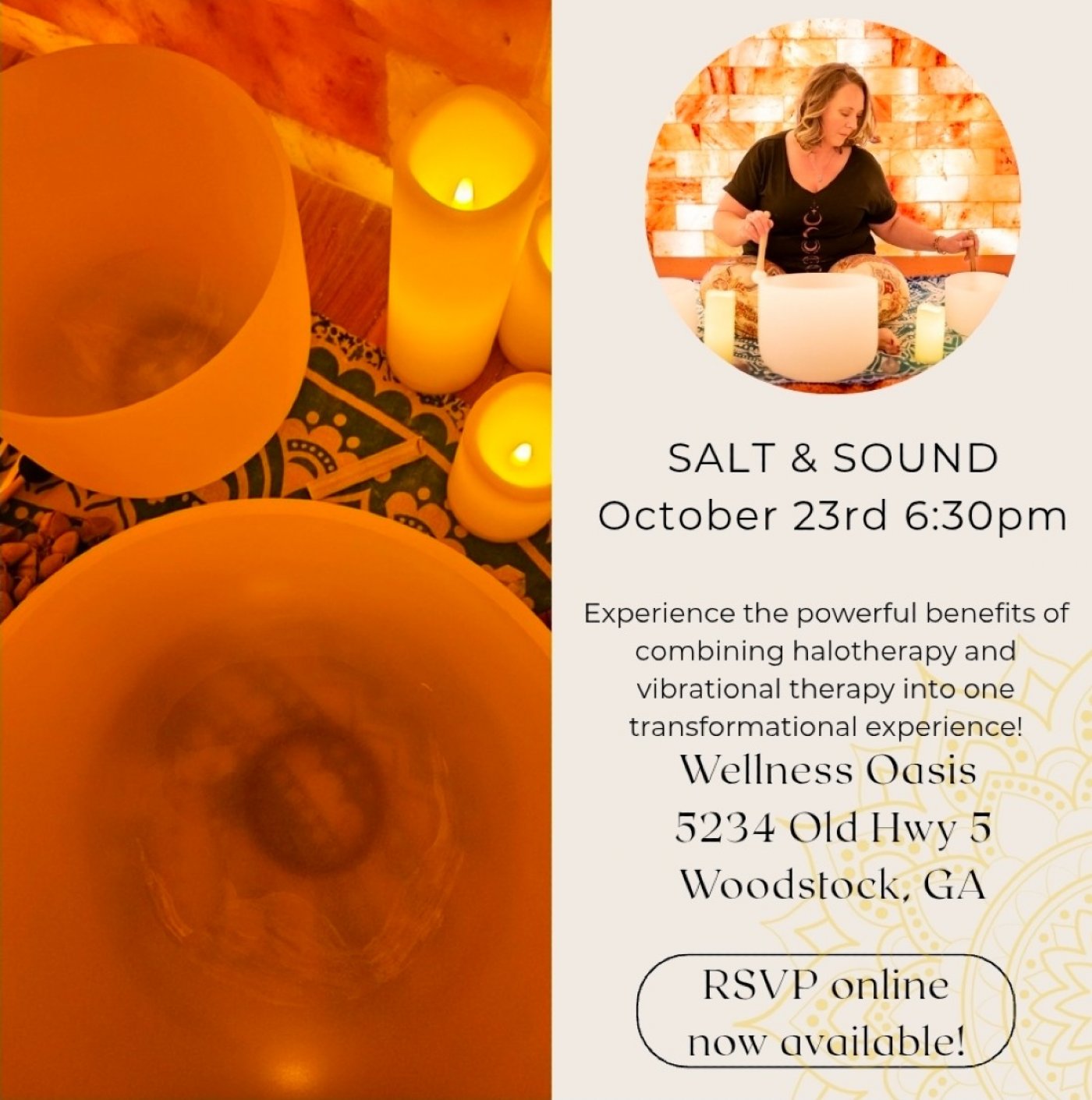 Salt & Sound: Salt Cave Sound Bath