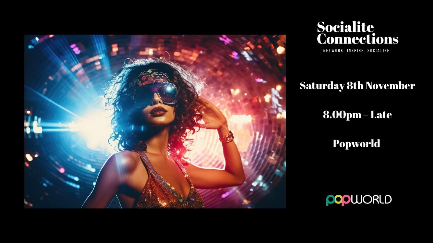 80s 90s Disco Party & Welcome Drink at Popworld