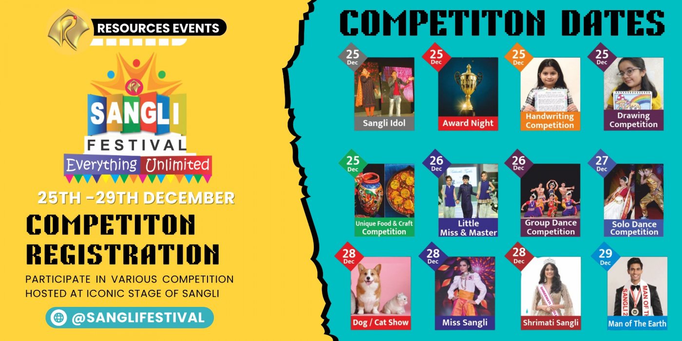 SANGLI FESTIVAL COMPETITION REGISTRATION