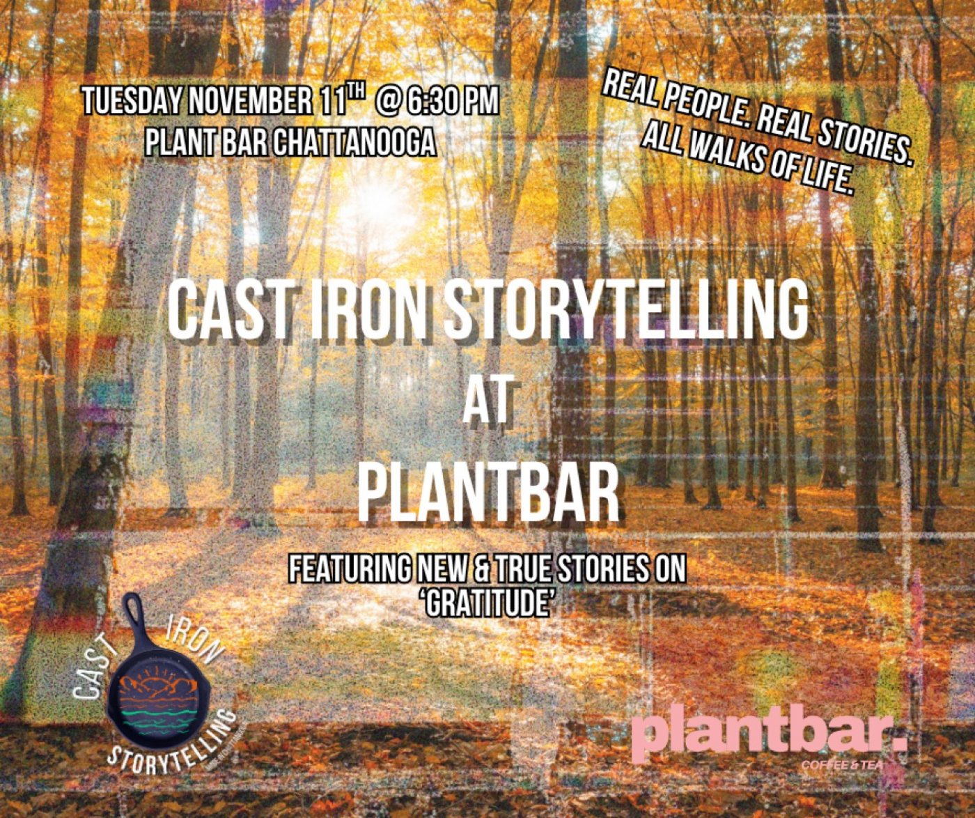 Cast Iron Storytelling "Gratitude"