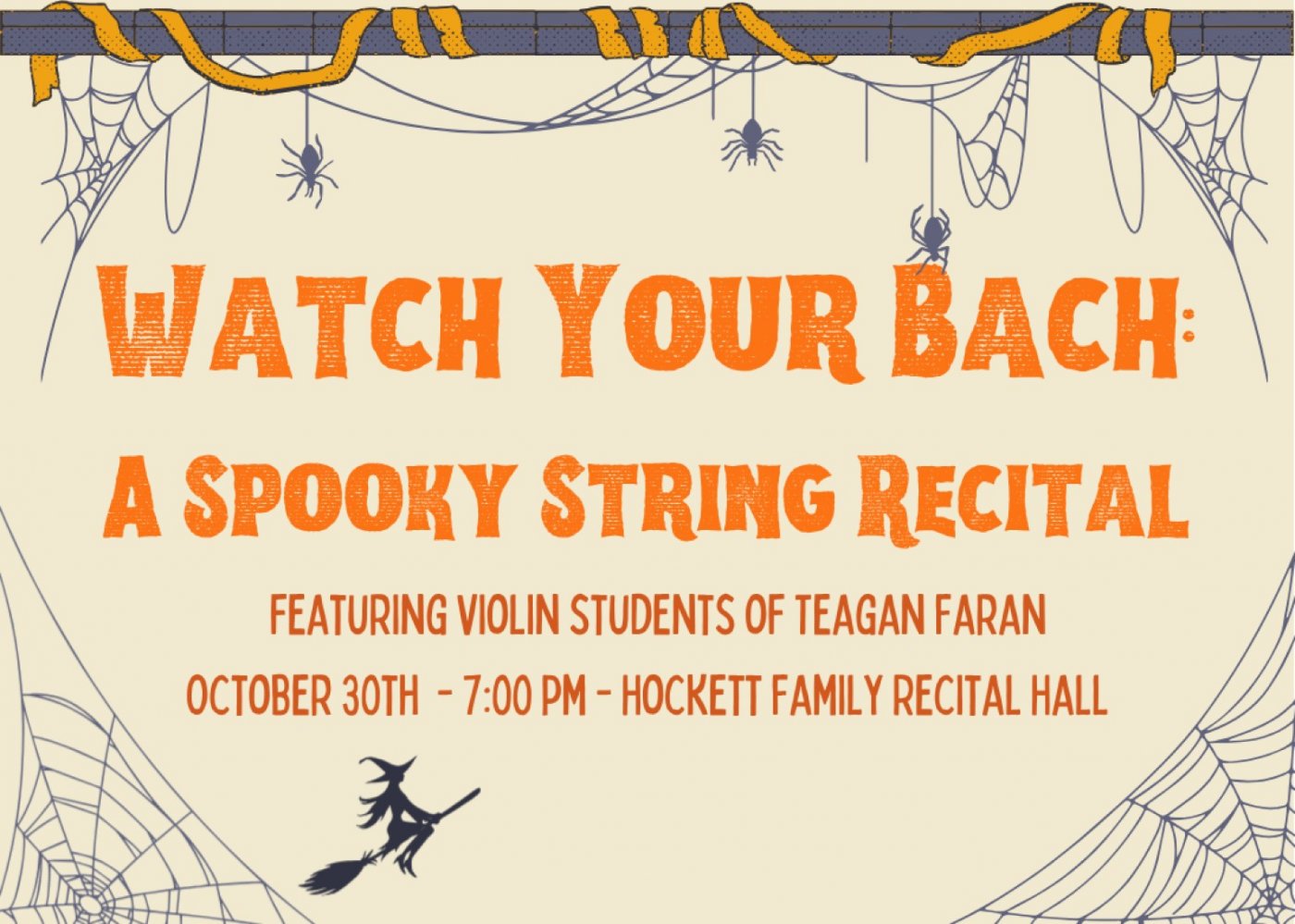 Watch Your Bach: A Spooky Strings Recital