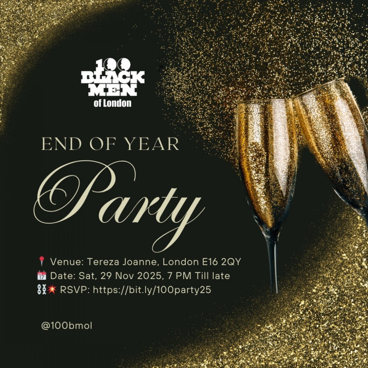 100BMOL End of Year Masquerade Ball - 2025