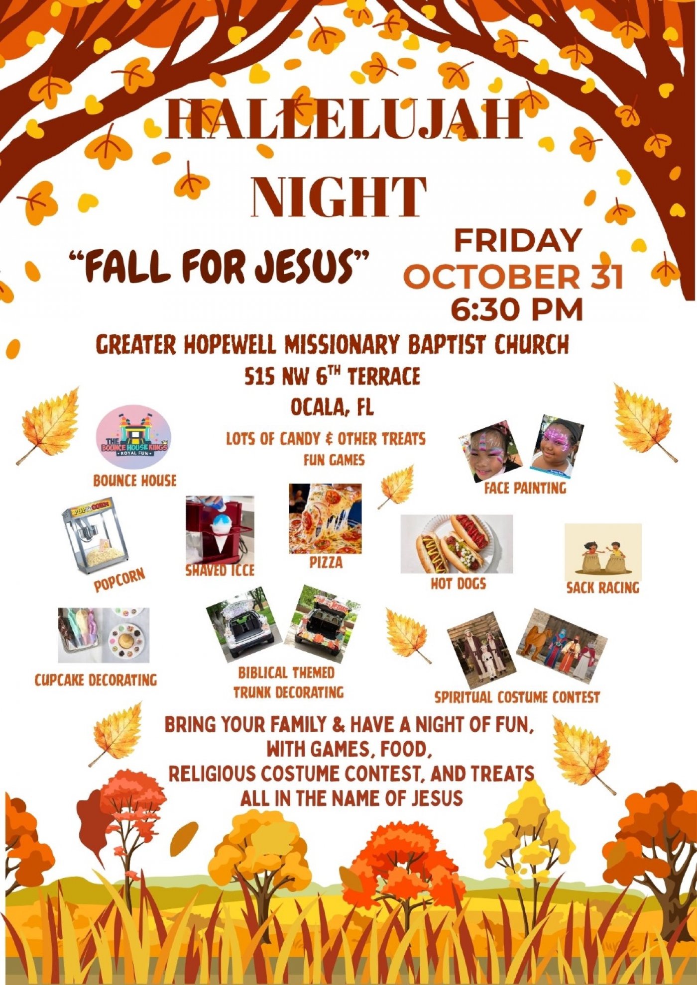 Hallelujah Night "Fall for Jesus"!