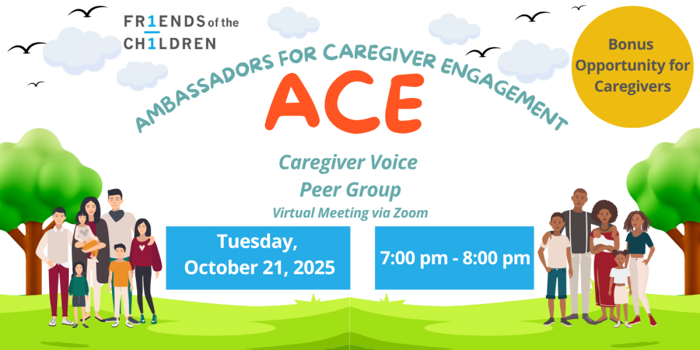 FOTCD ACE's: Ambassadors of Caregiver Engagement Bi-Monthly Virtual Meeting