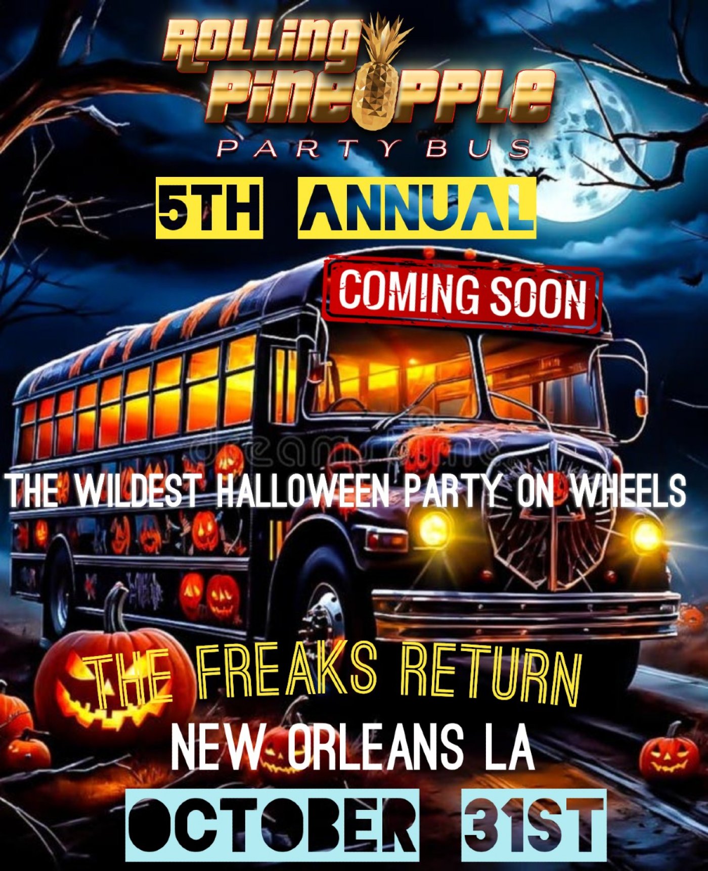 THE FREAKS CUM OUT AT NIGHT