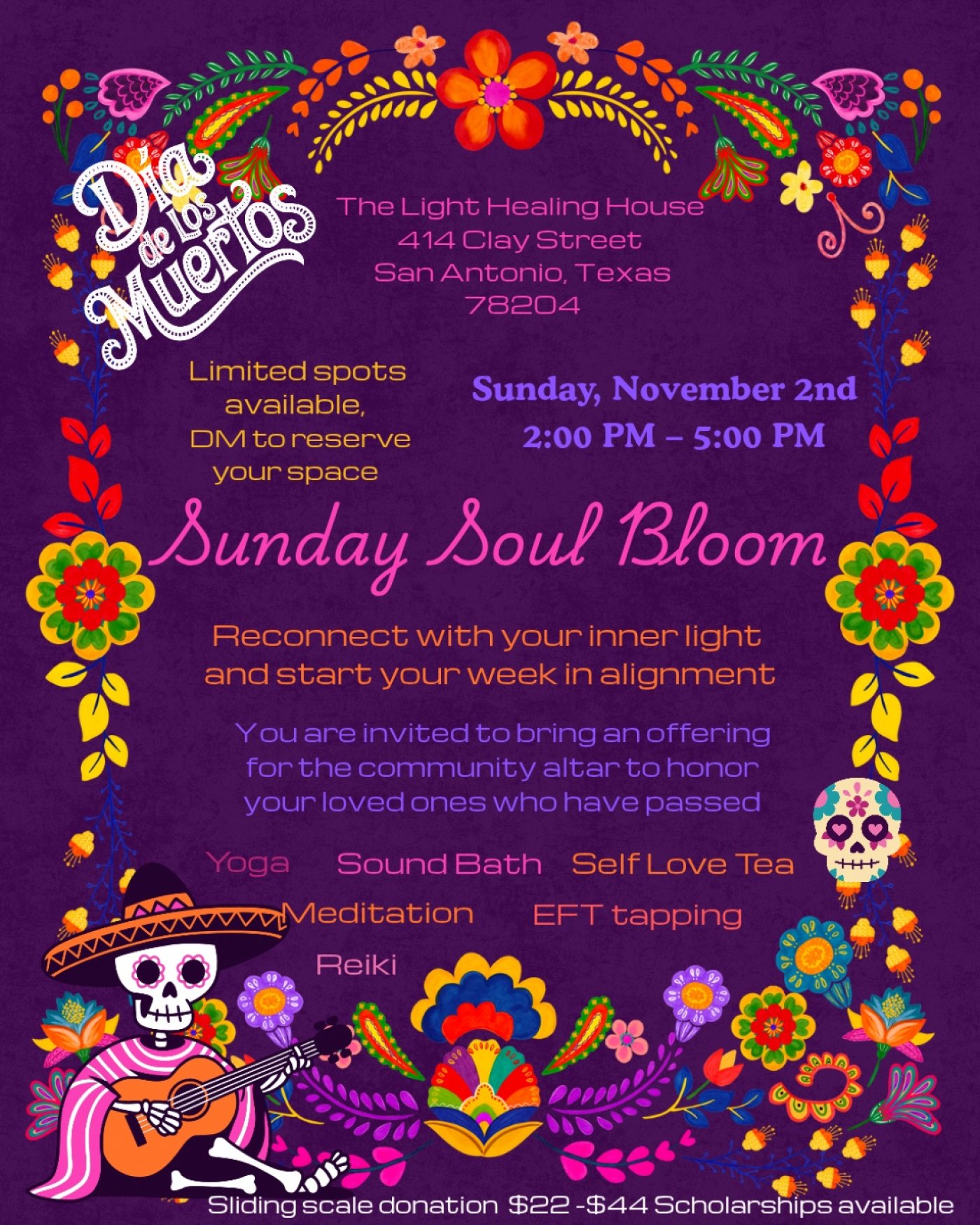 Dia De Los Muertos - SUNDAY SOUL BLOOM