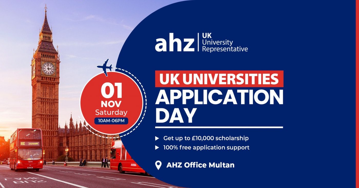 UK Universities Application Day @ AHZ Multan office