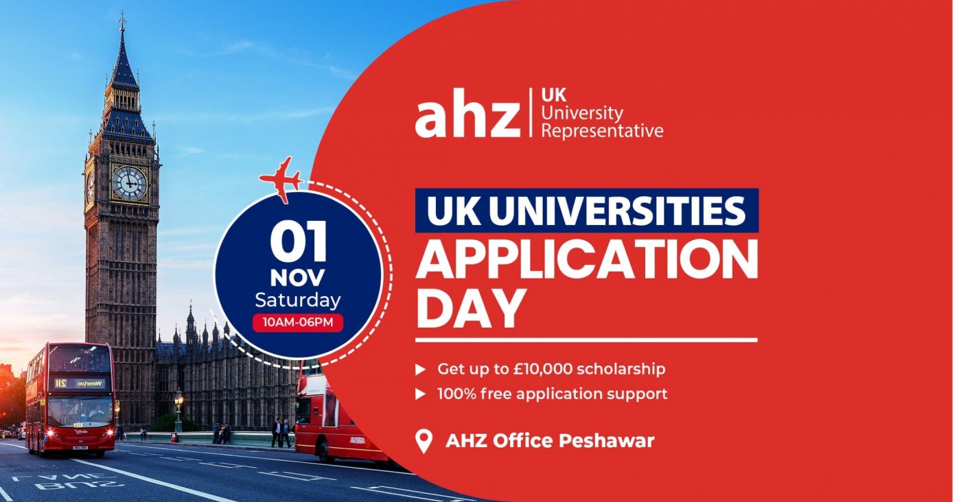 UK Universities Application Day @AHZ Peshawar office