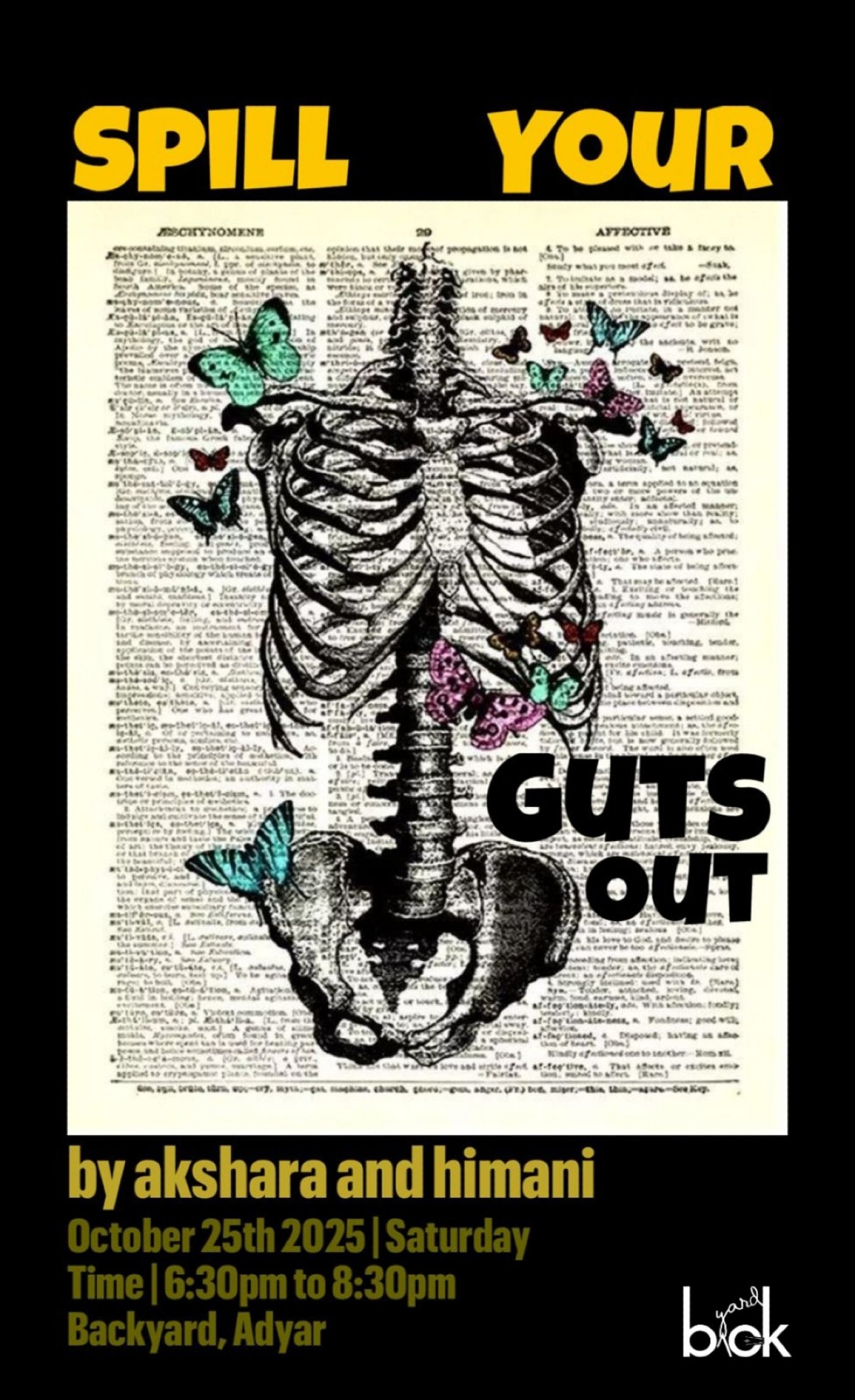 Performer Pass | Spill Your Guts: An Open Mic Night