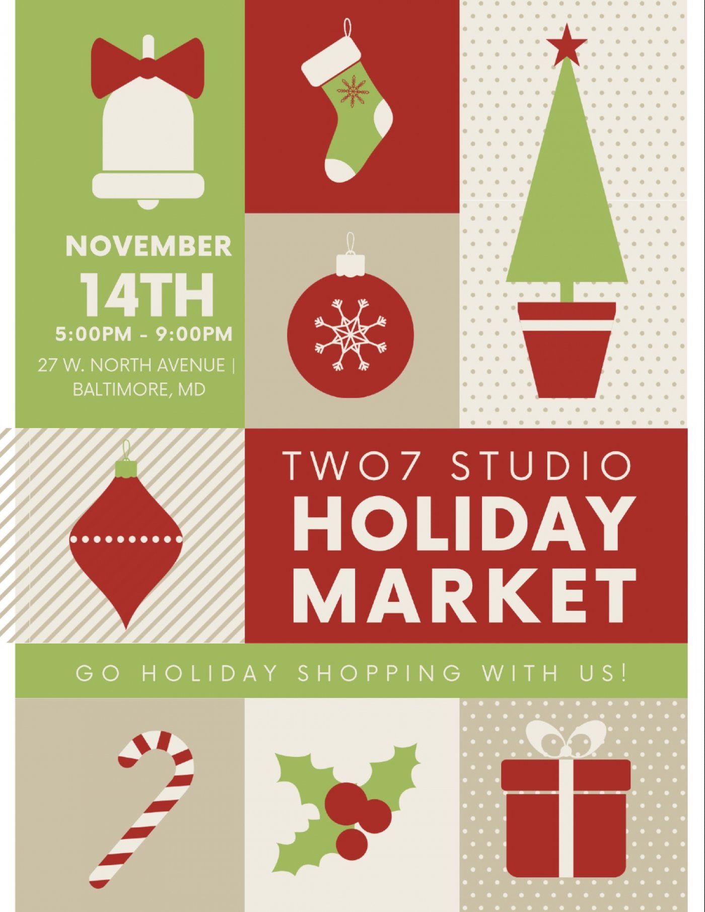 Holiday Night Market in Station North