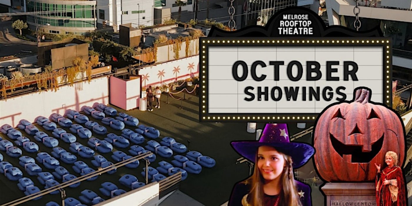 Halloweentown Movie Night at MELROSE ROOFTOP THEATRE | West Hollywood