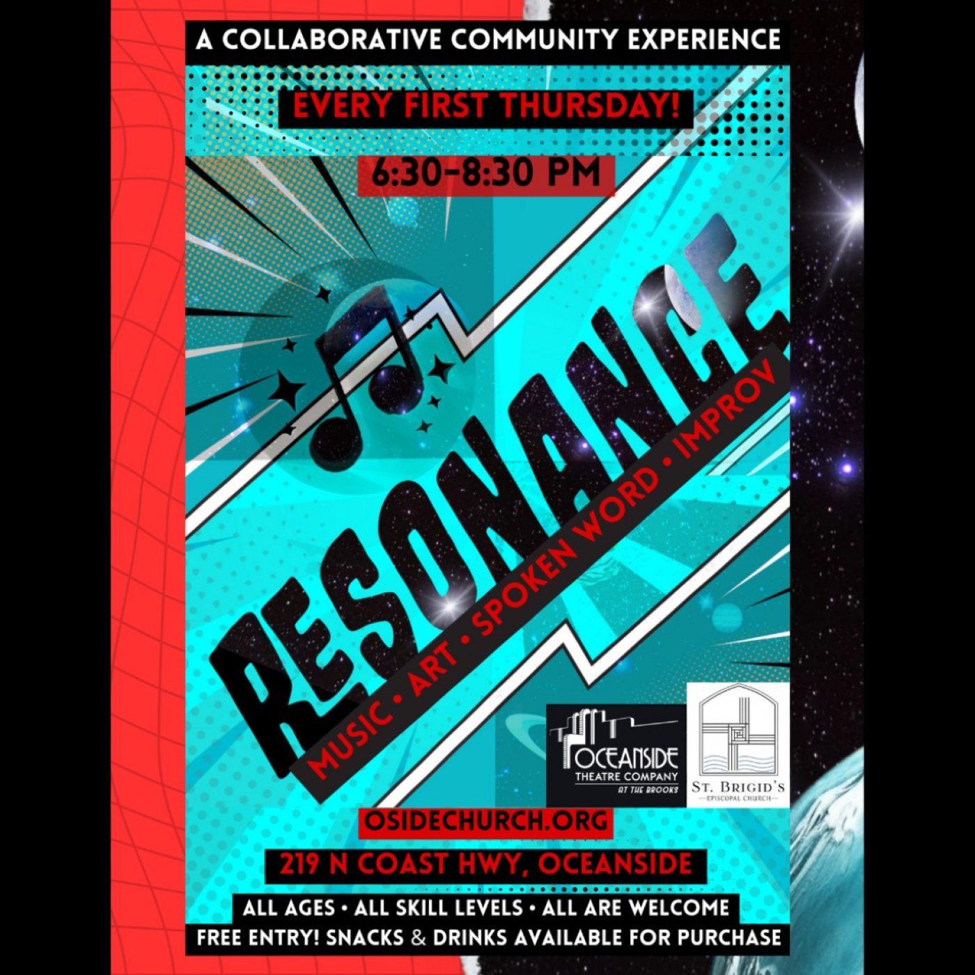 Resonance Collaborative Open Mic